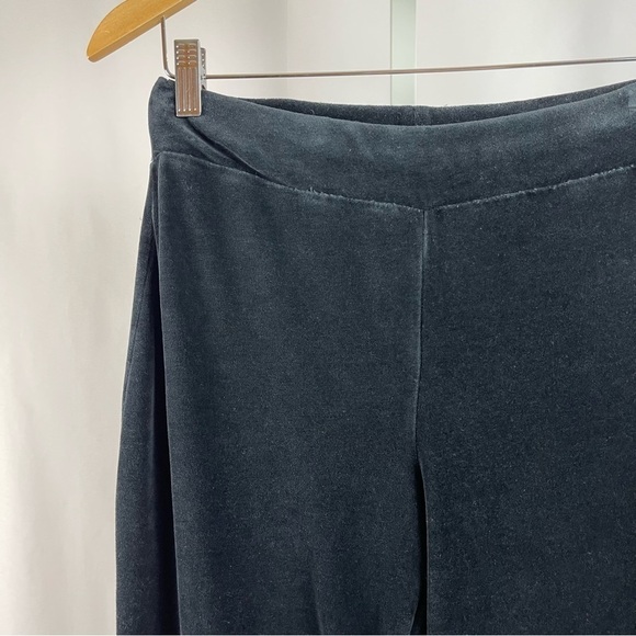 Valerie Stevens Size Petite Small Velvet Velour Straight Leg Track Pants Retro - Picture 5 of 5